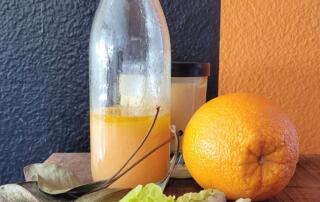 frisches Orangendressing mit süssem Senf und Honig